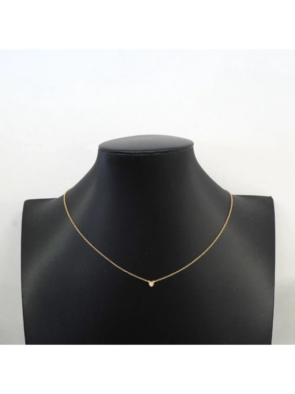 Tiffany & Co Necklace by the Yard 18k Pink Gold Diamond